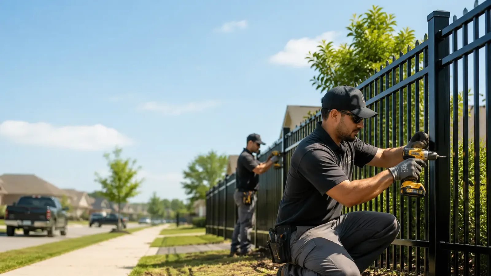 Metal Fence Installation in Alma, GA